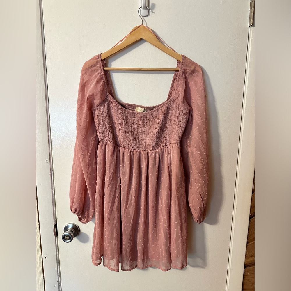 Mini Pink Dress